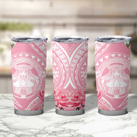 Aloha Hawaii Maui Tumbler Cup Goddess Lokelani Rose