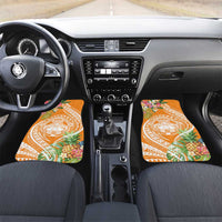 Aloha Hawaii Lanai Car Mats Frangipani Mix Pineapple