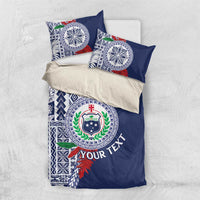 Samoa Rugby Personalized Bedding Set Toa Samoa Myriad Siapo