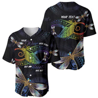 Personalised Polynesian Memorial Baseball Jersey Your Wings Were Ready But My Heart Was Not