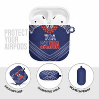 Toa Samoa Rugby AirPods Case Ulafala Mix Nifo'oti - Polynesian Pride