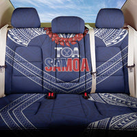 Toa Samoa Rugby Back Car Seat Cover Ulafala Mix Nifo'oti - Polynesian Pride