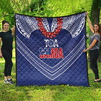Toa Samoa Rugby Quilt Ulafala Mix Nifo'oti - Polynesian Pride