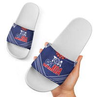 Toa Samoa Rugby Slide Sandals Ulafala Mix Nifo'oti - Polynesian Pride