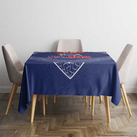 Toa Samoa Rugby Tablecloth Ulafala Mix Nifo'oti - Polynesian Pride