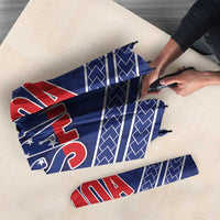 Toa Samoa Rugby Umbrella Ulafala Mix Nifo'oti - Polynesian Pride