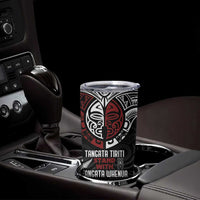 Maori Hongi Toitu Te Tiriti Tumbler Cup Tangata Tiriti Stand With Tangata Whenua