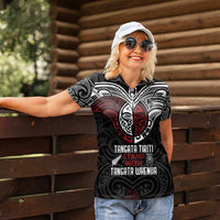 Maori Hongi Toitu Te Tiriti Women Polo Shirt Tangata Tiriti Stand With Tangata Whenua