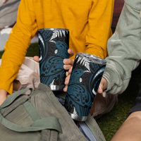 New Zealand Tui Bird Tumbler Cup Maori Kowhaiwhai