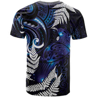 New Zealand Maori Matariki T Shirt Tui Bird Galaxy