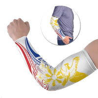 Philippines Tribal Sun Personalized Arm Sleeves Hunting Eagle