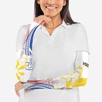 Philippines Tribal Sun Personalized Arm Sleeves Hunting Eagle