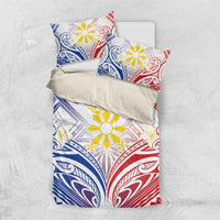 Philippines Tribal Sun Bedding Set Hunting Eagle