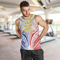 Philippines Tribal Sun Personalized Men Tank Top Hunting Eagle