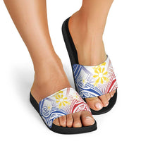 Philippines Tribal Sun Slide Sandals Hunting Eagle