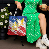 Filipino Sun and Stars Tote Bag Grunge Vibes