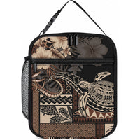 Vaiaso o le Gagana Samoa Lunch Bag Siapo Motif Black