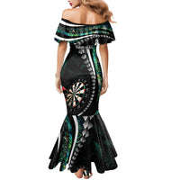 Personalized New Zealand Darts Mermaid Dress Paua Shell Koiri - Manaia