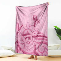 Aotearoa Maori Blanket Pink Fern Ribbons - Polynesian Pride