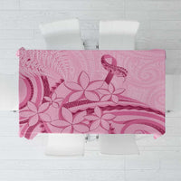 Aotearoa Maori Tablecloth Pink Fern Ribbons - Polynesian Pride