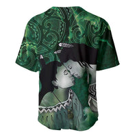 New Zealand Aroha Koe Mama Baseball Jersey Maori Hongi - Pounamu