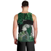 New Zealand Aroha Koe Mama Men Tank Top Maori Hongi - Pounamu