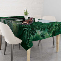 New Zealand Aroha Koe Mama Tablecloth Maori Hongi - Pounamu