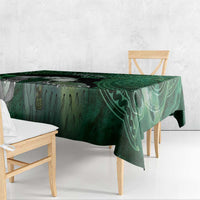 New Zealand Aroha Koe Mama Tablecloth Maori Hongi - Pounamu