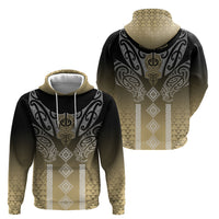 Aotearoa Maori Iwi Heritage Hoodie Waikato Tainui Parauri LT7 - Polynesian Pride