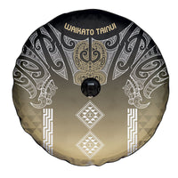 Aotearoa Maori Iwi Heritage Spare Tire Cover Waikato Tainui Parauri LT7 - Polynesian Pride