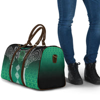 Aotearoa Maori Iwi Heritage Travel Bag Ngai Tahu Pounamu Green LT7 - Polynesian Pride