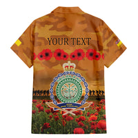 Niue ANZAC Day Personalised Family Matching Mermaid Dress and Hawaiian Shirt with Poppy Field LT9 - Polynesian Pride