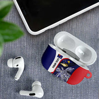 Personalised PNG West New Britain Province AirPods Case Bird of Paradise Tattoo Flag Motif LT9 - Polynesian Pride