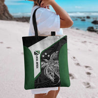 Personalised PNG Western Highlands Province Tote Bag Bird of Paradise Tattoo Flag Motif - Polynesian Pride