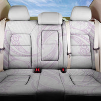 White Sunday Lotu Tamaiti Back Car Seat Cover Polynesian Wave Pastel Mauve LT9 One Size Mauve - Polynesian Pride
