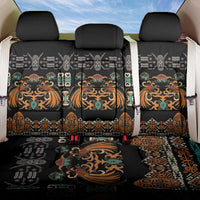 Black Batik Papua-inspired Pattern Back Car Seat Cover LT9 One Size Black - Polynesian Pride