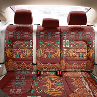 Oxblood Batik Papua-inspired Pattern Back Car Seat Cover LT9 - Polynesian Pride
