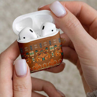 Terracotta Batik Papua-inspired Pattern AirPods Case LT9 - Polynesian Pride