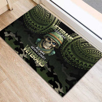 Veterans Day Rubber Doormat War Never Leaves A Veteran Proud Military
