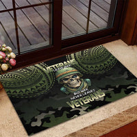 Veterans Day Rubber Doormat War Never Leaves A Veteran Proud Military