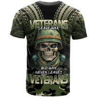 Veterans Day T Shirt War Never Leaves A Veteran Proud Military