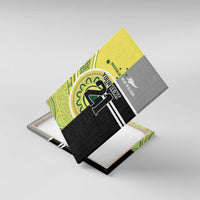 Custom Cricket AUNZ Spirit Canvas Wall Art Aussie New Zealand Retro Edition - Polynesian Pride