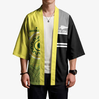 Custom Cricket AUNZ Spirit Kimono Aussie New Zealand Retro Edition - Polynesian Pride