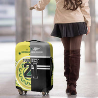 Custom Cricket AUNZ Spirit Luggage Cover Aussie New Zealand Retro Edition - Polynesian Pride