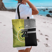 Custom Cricket AUNZ Spirit Tote Bag Aussie New Zealand Retro Edition - Polynesian Pride