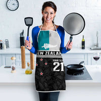 Custom NZ Cricket Pride Apron Silver Fern Fan Supporter Apparel - Polynesian Pride