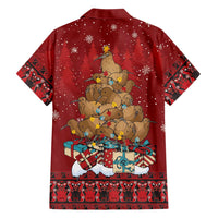 Funny Kiwi Bird Xmas Tree Family Matching Off Shoulder Maxi Dress and Hawaiian Shirt New Zealand Tribal Christmas Spirit LT9 - Polynesian Pride