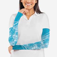 Hawaii Breadfruit Palaka Arm Sleeves Polu Maile Lei - Polynesian Pride