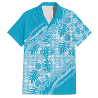 Hawaii Breadfruit Palaka Hawaiian Shirt Polu Maile Lei - Polynesian Pride