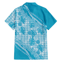 Hawaii Breadfruit Palaka Hawaiian Shirt Polu Maile Lei - Polynesian Pride